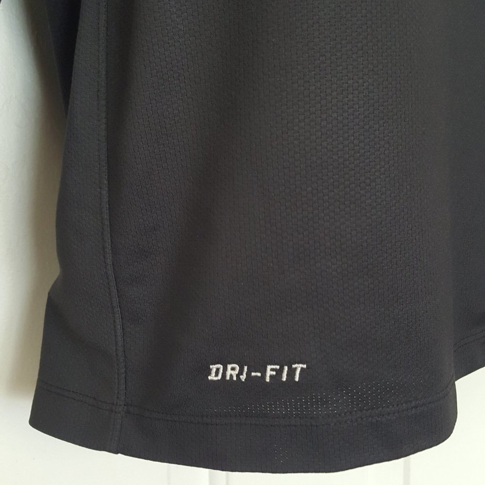 Men's Nike Dri-Fit Goalie Soccer Jersey Black Gray Park IV Long Sleeve S - Picture 5 of 12